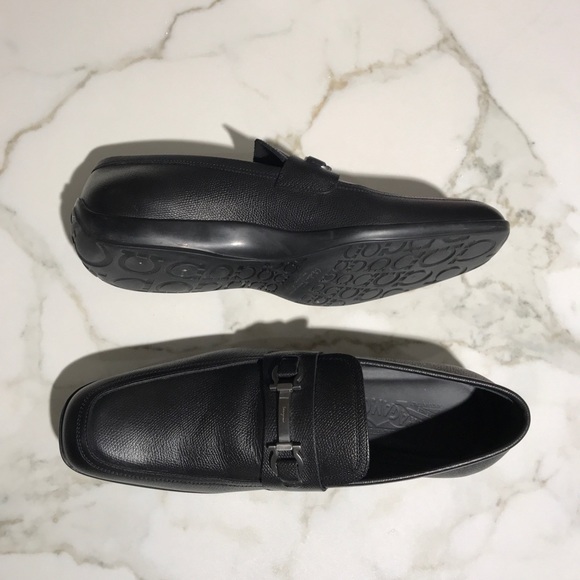 NWT Salvatore Ferragamo pebbles leather shoes - Picture 4 of 8